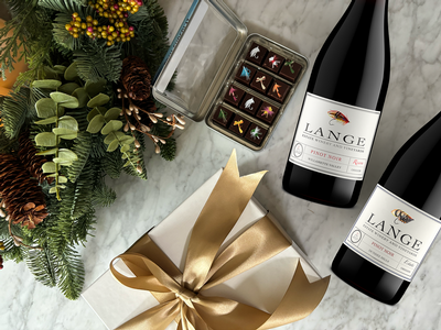 Holiday Wine & Chocolates Gift
