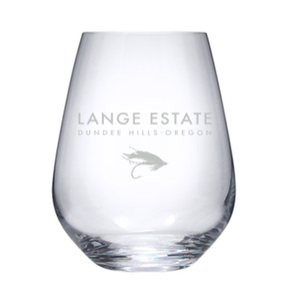 Lange Logo'd Stemless Glass